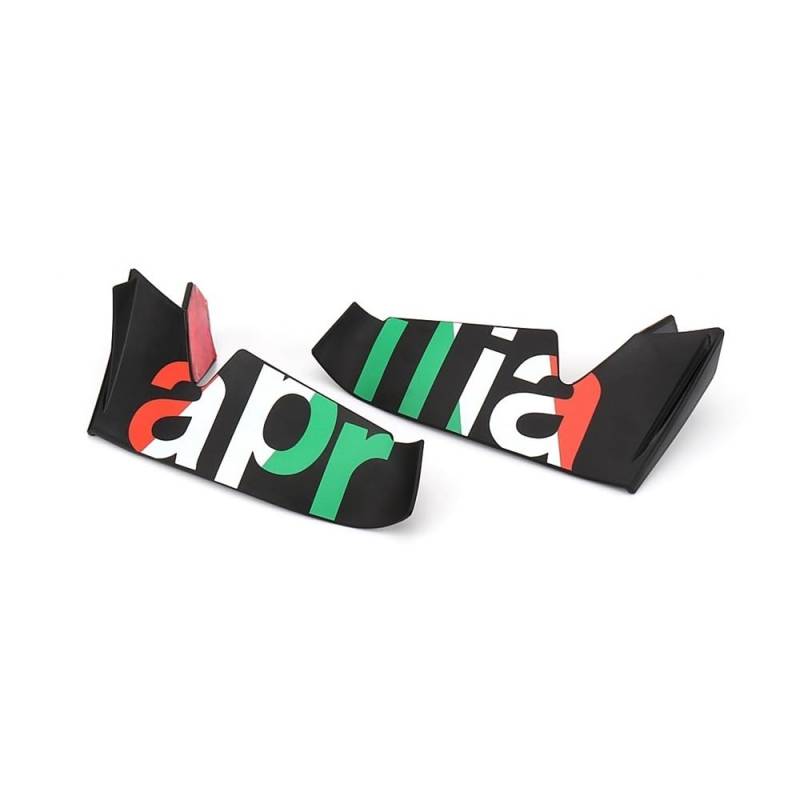 Niyade Motorrad Winglet Aerodynamische Flügel Kit Spoiler Zubehör Für Für RS660 Für RS 660 Für Rs660 Verkleidungs Winglets(Color-01) von Niyade