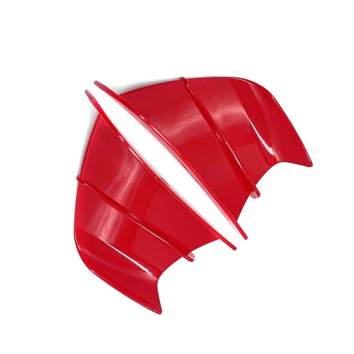 Niyade Motorrad Winglet Aerodynamische Flügel Kit Spoiler Zubehör Für S1000 RR Für S1000RR Für HP4 2014 2015 2016 2017 2018 2019 2020 2021 Verkleidungs Winglets(Red) von Niyade