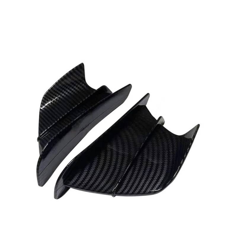 Niyade Motorrad Winglet Aerodynamischer Flügelsatz Spoiler Für 899 959 1198 1198S 1199 1299 Für Panigale Verkleidungs Winglets(Color-02) von Niyade