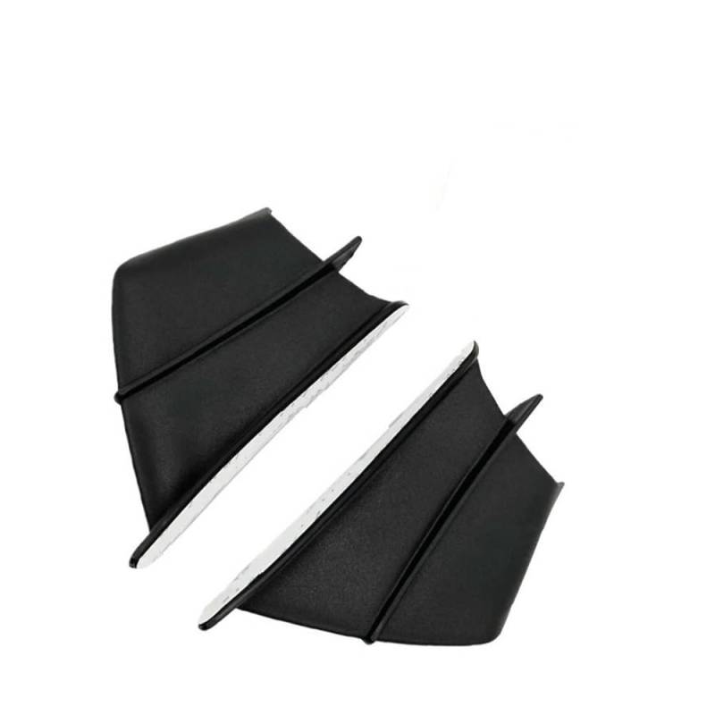 Niyade Motorrad Winglet Aerodynamischer Flügelsatz Spoiler Für 899 959 1198 1198S 1199 1299 Für Panigale Verkleidungs Winglets(Matte Black) von Niyade