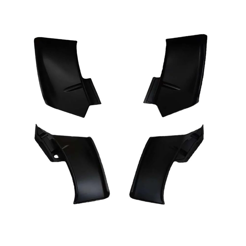 Niyade Motorrad Winglet Flügel Kit Winglets Flügel Spoiler Fxed Für Road Für Fighter Für V4 Für V4S Für V4SP Für V2 Verkleidungs Winglets(Black) von Niyade