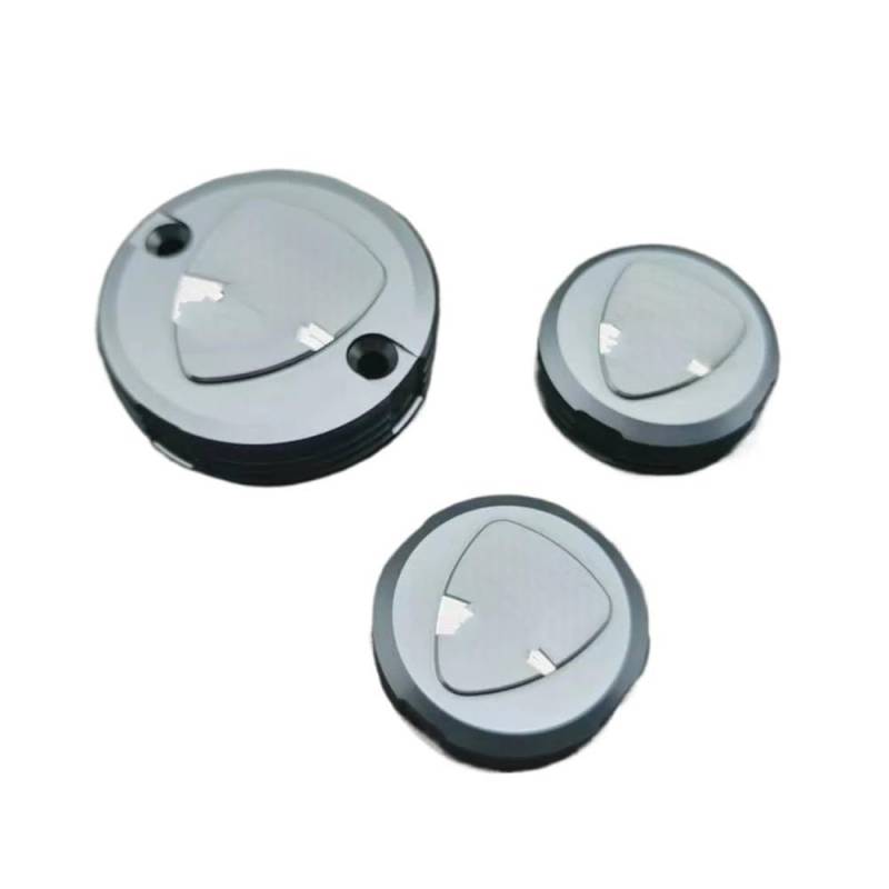 Niyade Motorrad zubehör Motorrad Vorne Hinten Bremsflüssigkeitsbehälter Ölpumpe Hauptzylinderdeckel Teile Für Street Für Fighter 1098 Für V2 Für V4 Für V4S(Color-1) von Niyade