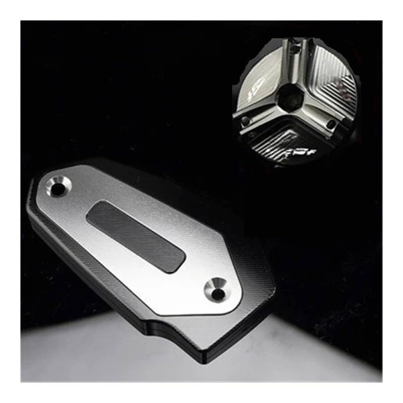 Niyade Motorrad zubehör Motorrad Vorrradbremsflüssigkeitsbehälter Motoröl Einfüllckel Für ER-6F Für ER6F Für ER-6F Für 6F Für ER6 F 2006-2016(Color-4) von Niyade