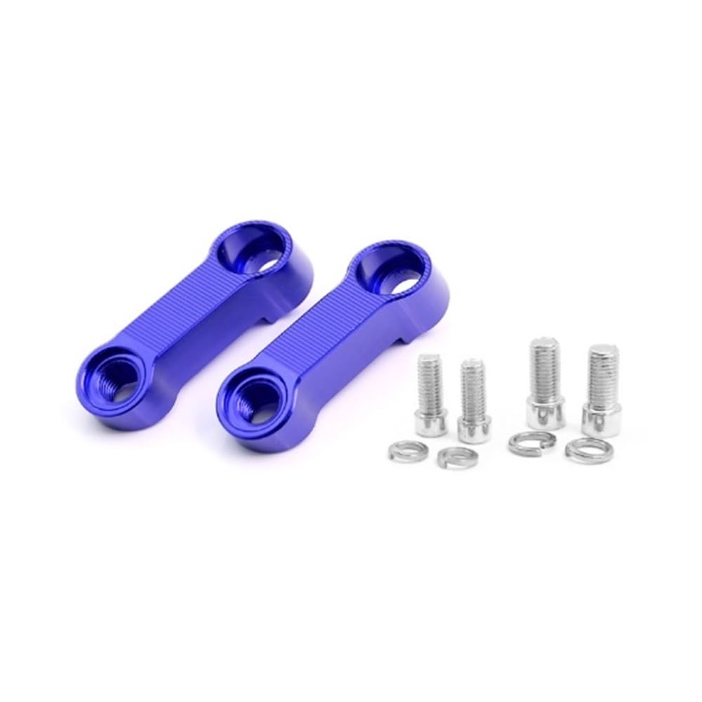 Niyade Universal Motorrad Rückspiegel Verlängerung Riser Extend Adapter Modifizierte Front Transfer Basis Verbreiterung Halterung Extender(Color2) von Niyade