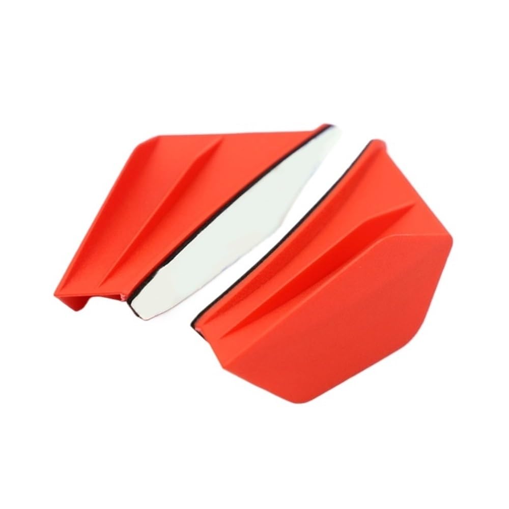 Niyade Universelle Motorrad-Winglets Aerodynamischer Spoiler Dynamischer Flügel Verkleidungs Winglets(Red) von Niyade