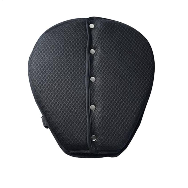 Nkmujil Cushion Gel Breathable Soft Gel Seat Cover, Shock-Absorbing Saddle Protector for Motorcycle Seat Short Long Distance Riding, Travel Commuting, 39x36.5cm von Nkmujil