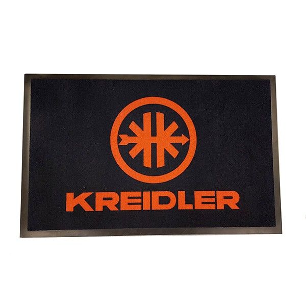 Fußmatte schwarz mit KREIDLER Logo 60 x 95 von No-Name