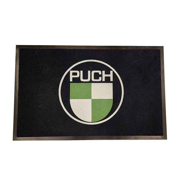 Fußmatte schwarz mit PUCH Logo 60 x 95 von No-Name