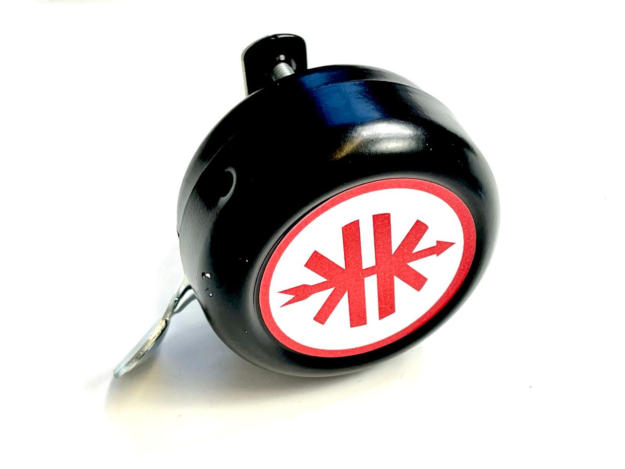 Klingel / Schelle - schwarz mit Kreidler Emblem rot weiß von No-Name