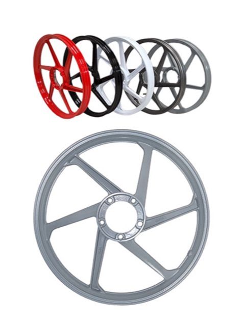 Puch Maxi 17" Aluminium Felge silber Typ Sport 1 Vorderrad Hinterrad von No-Name