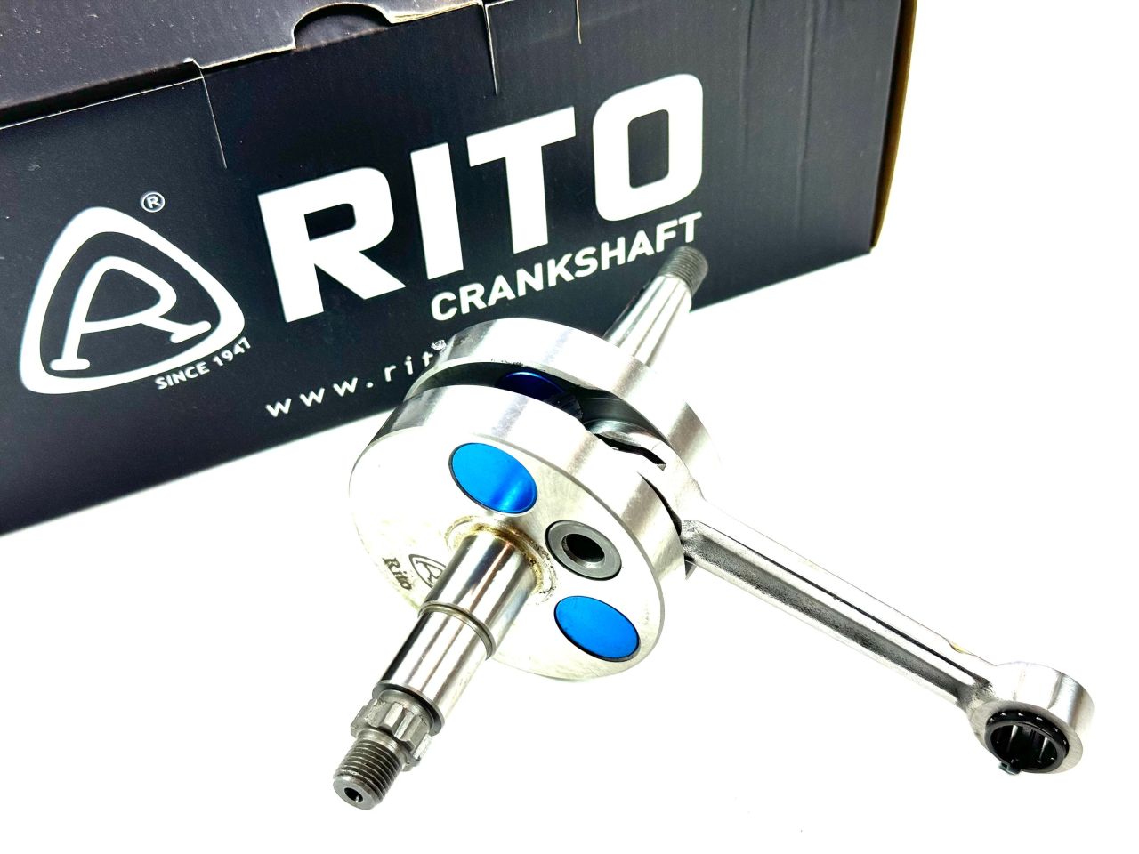 Puch Maxi 2 Gang X-30 Z50 Motor RITO HQ Big End Vollwangen Kurbelwelle von Rito