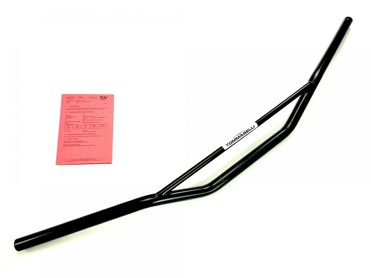 TOMMASELLI Simson Enduro Cross Lenker mit Strebe schwarz 865mm mit Gutachten TOMMASELLI Simson Enduro Cross Lenker mit Strebe schwarz 865mm mit Gutachten von No-Name
