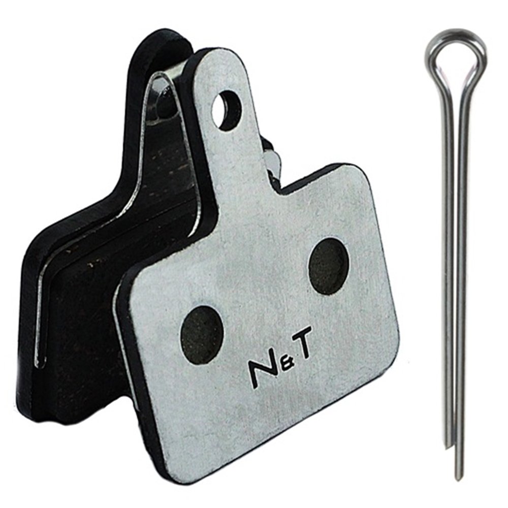 Noah And Theo NT-BP004/SMAL Aluminium Halbmetallische Scheibenbremsbeläge passend für Shimano BR-M355, BR-M416, BR-M416A, BR-M447, BR-M465, BR-M475, BR-M485, BR-M486, BR-M495, BR-M57 5 von Noah And Theo