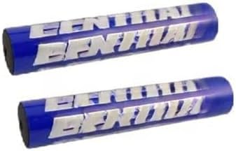 Lenkerpolster - Motorrad Lenkerpolster Lenkerpolster Crossbar Lenkerschutzpolster "Schaumstoff" Lenkerschutz Pads zum Schutz der Brust (Blau+Blau) von Nocyclonic