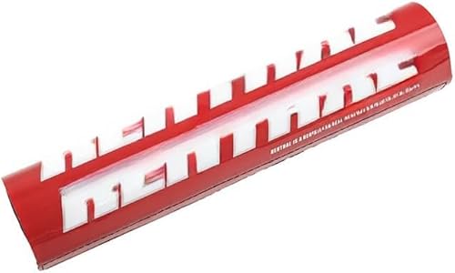 Lenkerpolster - Motorrad Lenkerpolster Lenkerpolster Crossbar Lenkerschutzpolster "Schaumstoff" Lenkerschutz Pads zum Schutz der Brust (Rot) von Nocyclonic