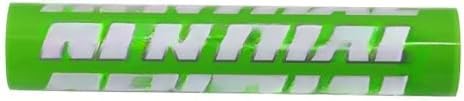 Lenkerpolster - Motorrad Lenkerpolster Lenkerpolster Crossbar Lenkerschutzpolster "Schaumstoff" Lenkerschutz Pads zum Schutz der Brust (grün) von Nocyclonic