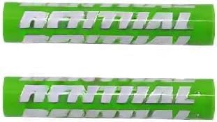 Lenkerpolster - Motorrad Lenkerpolster Lenkerpolster Crossbar Lenkerschutzpolster "Schaumstoff" Lenkerschutz Pads zum Schutz der Brust (grün+grün) von Nocyclonic
