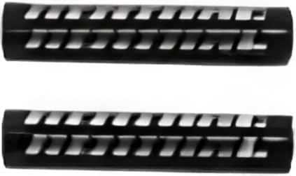 Lenkerpolster - Motorrad Lenkerpolster Lenkerpolster Crossbar Lenkerschutzpolster "Schaumstoff" Lenkerschutz Pads zum Schutz der Brust (schwarz+schwarz) von Nocyclonic