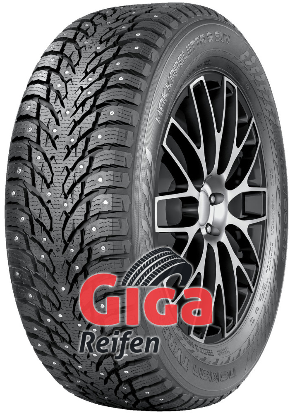 Nokian Hakkapeliitta 9 SUV ( 275/45 R21 110T XL, bespiked ) von Nokian