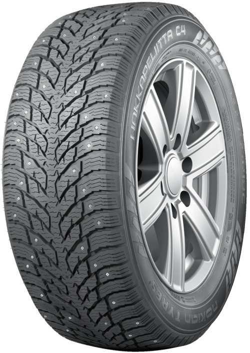 Nokian Hakkapeliitta C4 ( 195/70 R15C 104/102R 6PR Aramid Sidewalls, bespiked ) von Nokian