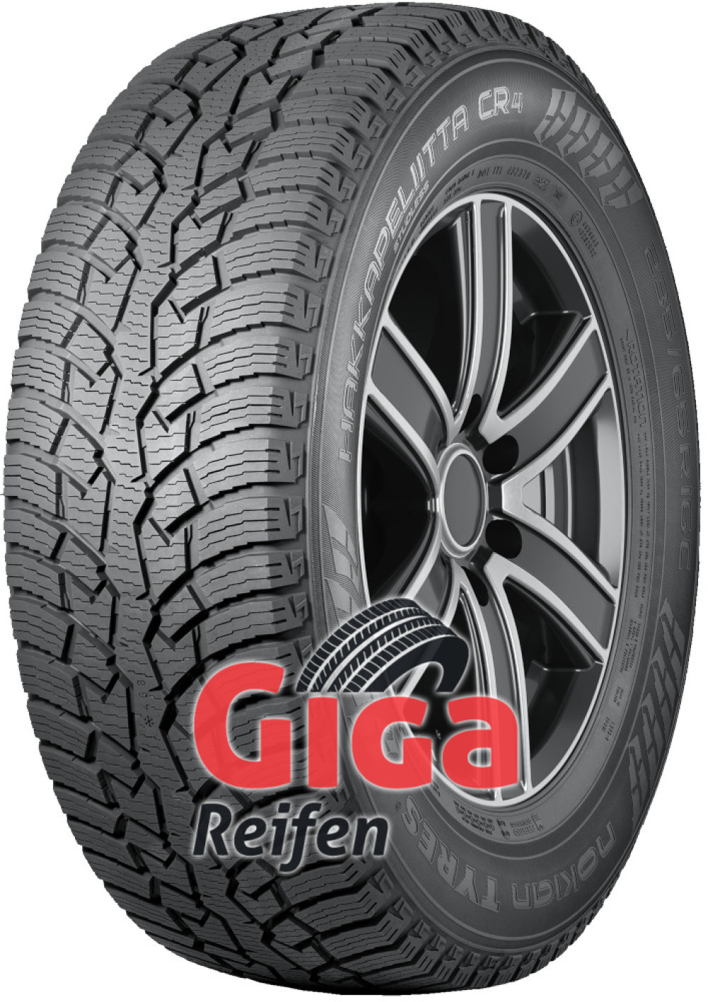 Nokian Hakkapeliitta CR4 ( 225/65 R16C 112/110R 8PR Aramid Sidewalls, Nordic compound ) von Nokian
