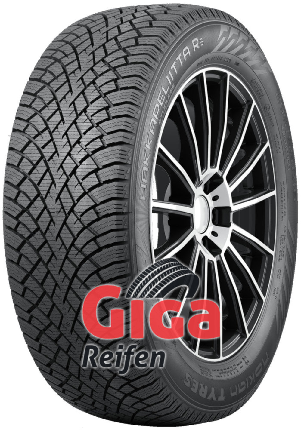 Nokian Hakkapeliitta R5 ( 205/55 R16 94R XL, Nordic compound ) von Nokian