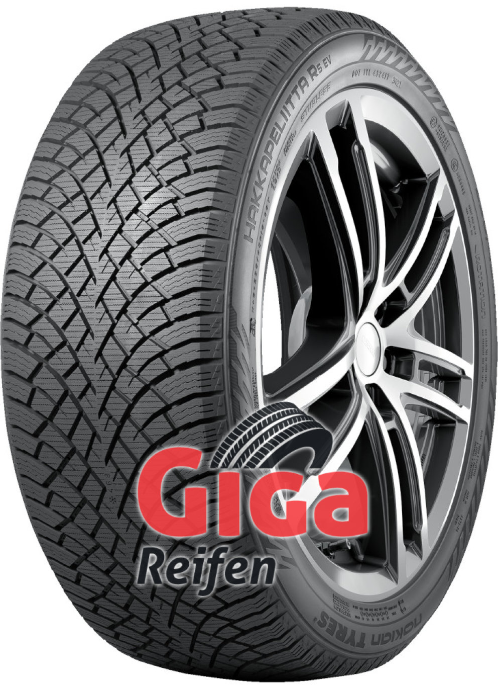 Nokian Hakkapeliitta R5 EV ( 235/50 R20 104T XL EV, Nordic compound, SilentDrive ) von Nokian