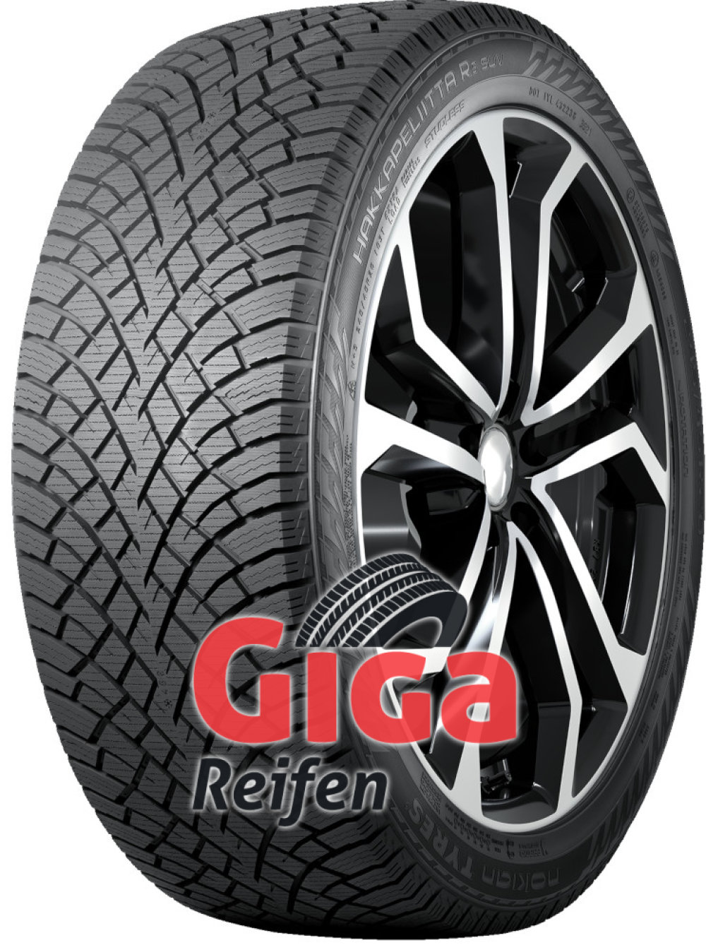 Nokian Hakkapeliitta R5 SUV ( 215/65 R17 103R XL Aramid Sidewalls, Nordic compound ) von Nokian