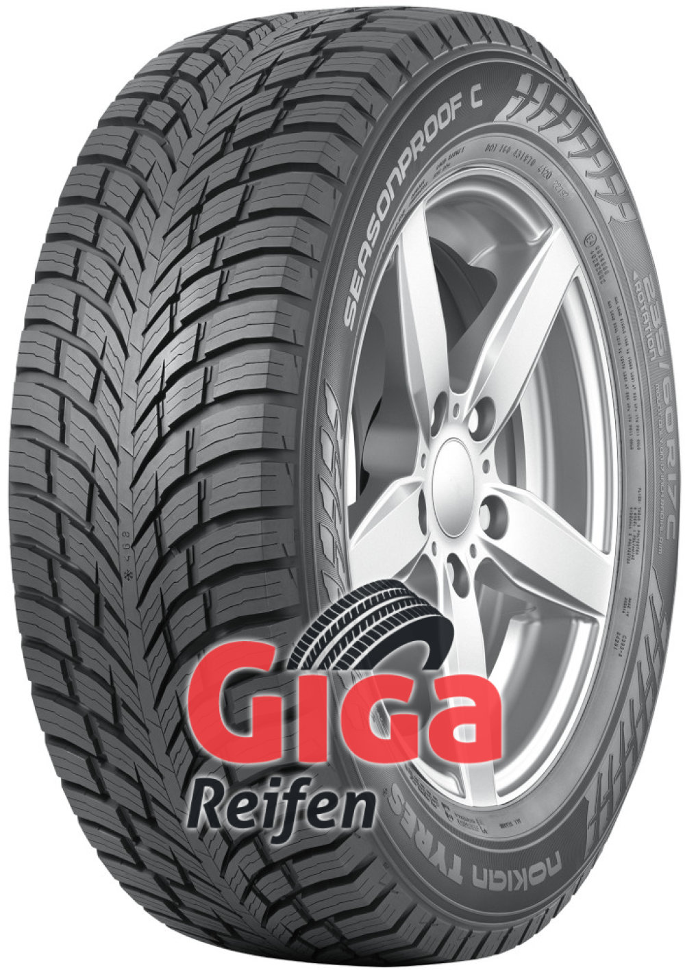 Nokian Seasonproof C ( 195/60 R16C 99/97H 6PR Aramid Sidewalls ) von Nokian