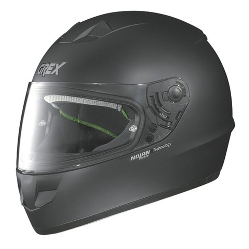 GREX Integral-Helm, Matt Schwarz N° 2, XL von Nolan