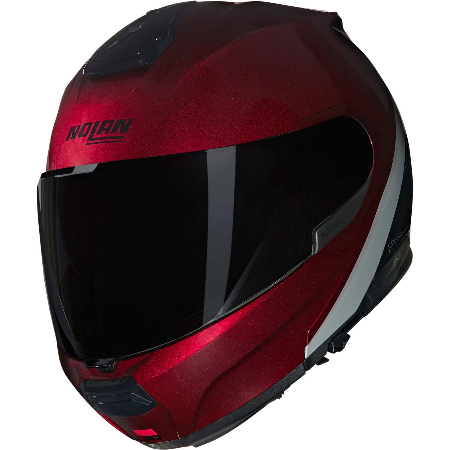 NOLAN HELMET N100-6 VERNICIATURA SPECIALE 341 S, Visceral Red/Black, Visceral Red/Black NOLAN HELMET N100-6 VERNICIATURA SPECIALE 341 S, Visceral Red/Black, Visceral Red/Black von Nolan