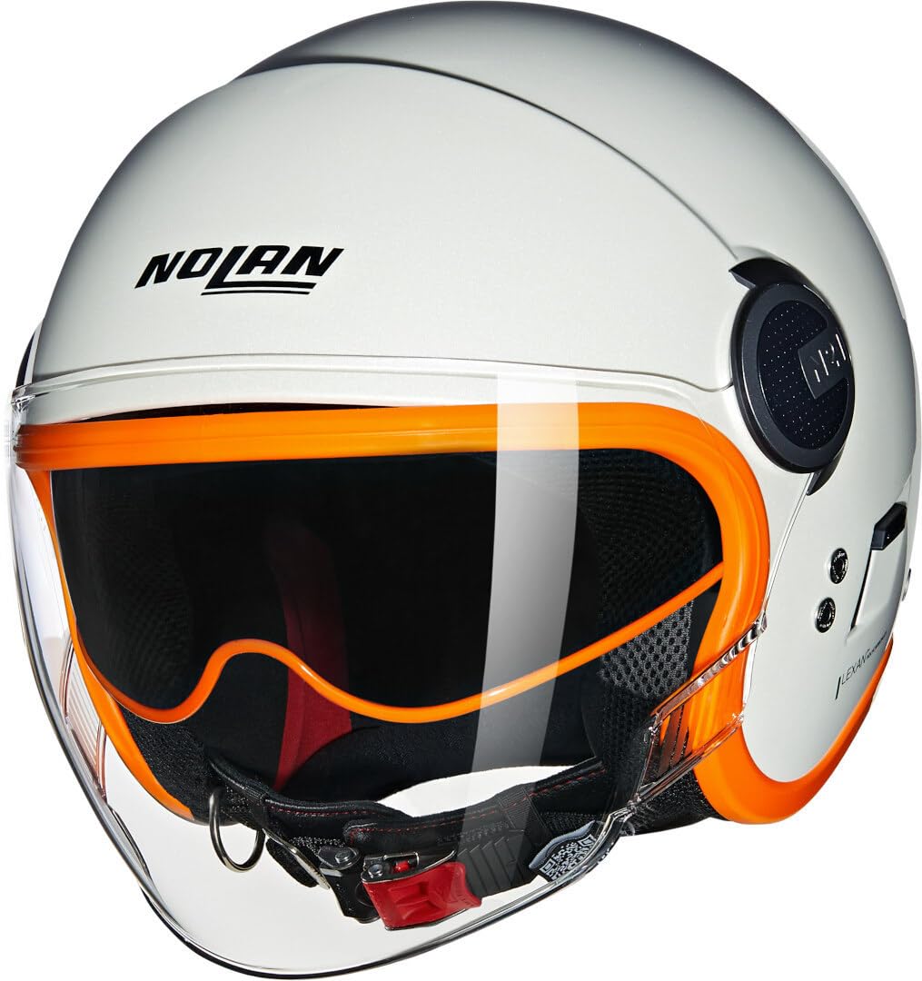 NOLAN HELMET N21 VISOR 06 OCIO 347 M, Pearl/Orange NOLAN HELMET N21 VISOR 06 OCIO 347 M, Pearl/Orange von Nolan