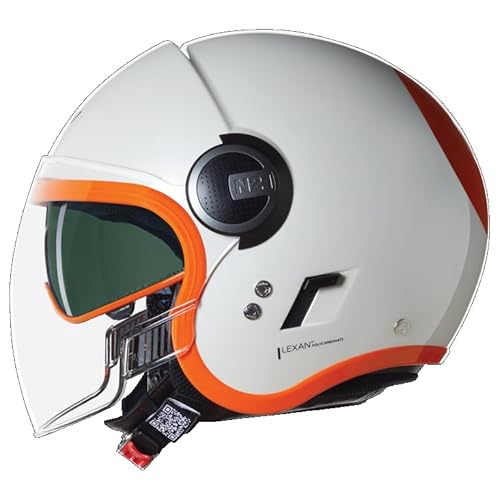 NOLAN HELMET N21 VISOR 06 OCIO 347 XS, Pearl/Orange NOLAN HELMET N21 VISOR 06 OCIO 347 XS, Pearl/Orange von Nolan