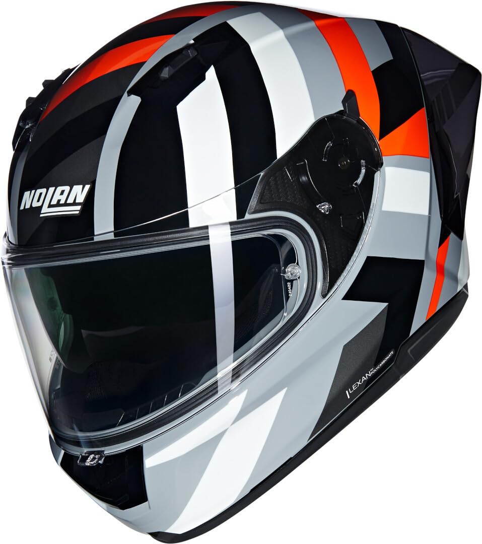 NOLAN HELMET N60-6 SPORT DINAMICO 345 M, Grey/Orange/Black NOLAN HELMET N60-6 SPORT DINAMICO 345 M, Grey/Orange/Black von Nolan