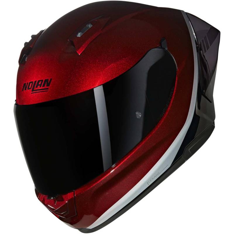 NOLAN HELMET N60-6 SPORT VERNICIATURA SPECIALE 349 XL, Visceral Red/Black/Grey von Nolan