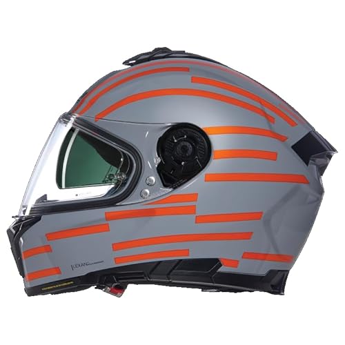 NOLAN HELMET N80-8 VELOCE 349 M, Grey/Orange NOLAN HELMET N80-8 VELOCE 349 M, Grey/Orange von Nolan