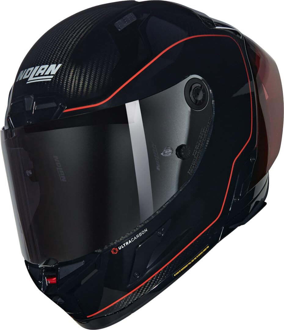 NOLAN HELMET X-804 RS ASSO DI PICCHE 342 S, Carbon/Black/Red, Carbon/Black/Red NOLAN HELMET X-804 RS ASSO DI PICCHE 342 S, Carbon/Black/Red, Carbon/Black/Red von Nolan