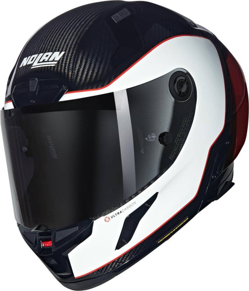 NOLAN HELMET X-804 RS ASSO DI PICCHE 343 XXL, Carbon/White/Red von Nolan