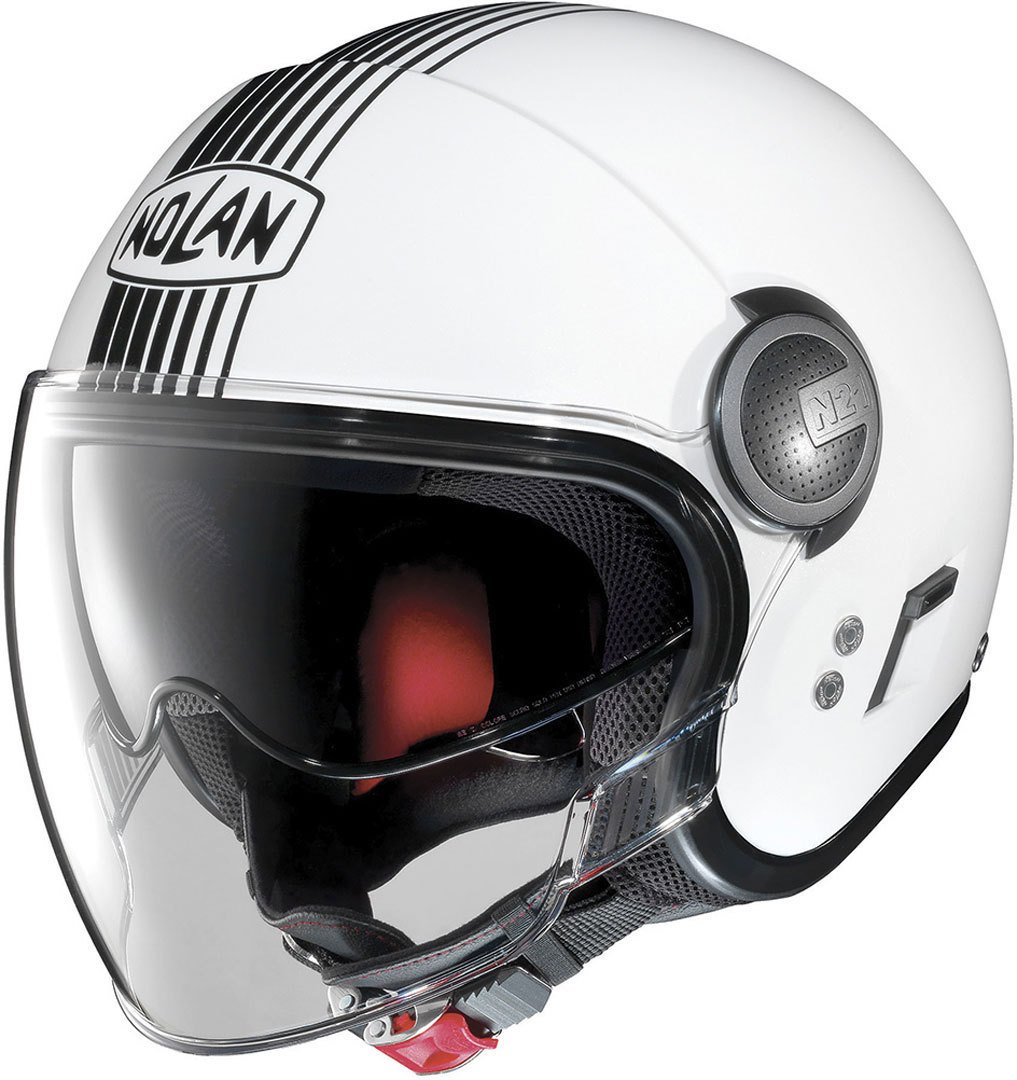 Nolan Herren N21 Visor Joie De Vi Metal White Xs Helmet, weiß von Nolan