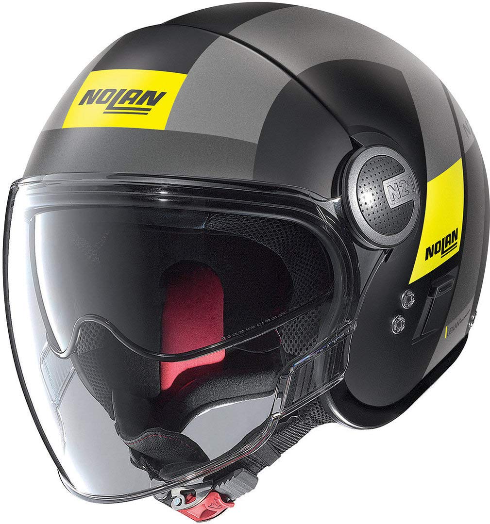 Nolan Herren N21 Visor Spheroid Flat Black S Helmet von Nolan