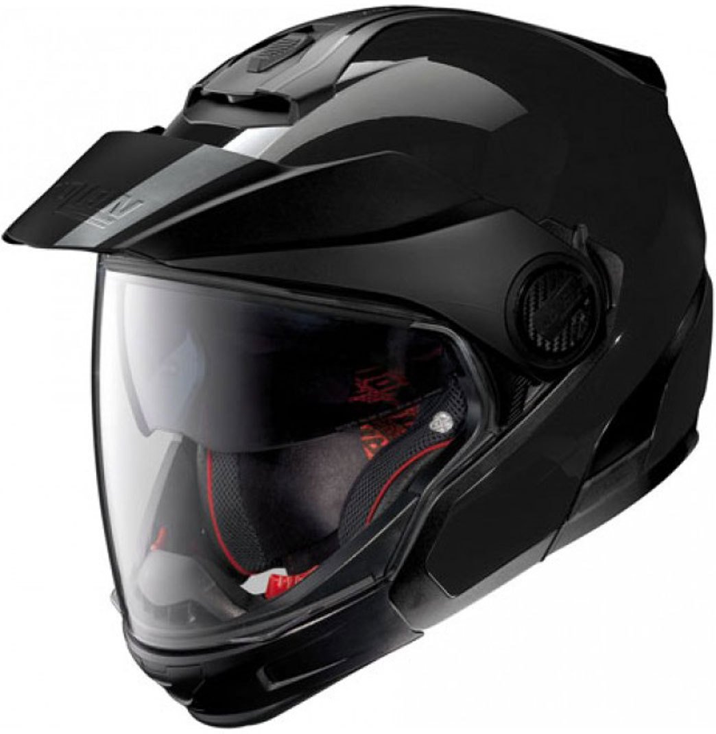 Nolan Herren N40-5 Gt Classic N-com Glossy Black XXL Helmet, schwarz von Nolan