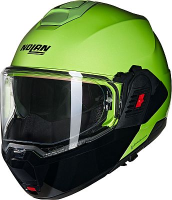 Nolan N120-1 Mivedi 329, Modularhelm - Hellgrün/Schwarz - XXL von Nolan