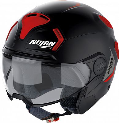 Nolan N30-4 T Inception, Jethelm - Matt Rot/Schwarz - M Nolan N30-4 T Inception, Jethelm - Matt Rot/Schwarz - M von Nolan