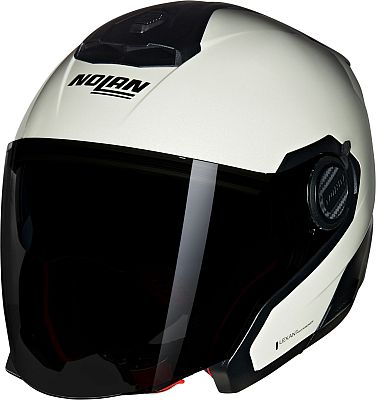 Nolan N40-5 Classico Nobile 320, Jethelm - Weiß - XS von Nolan