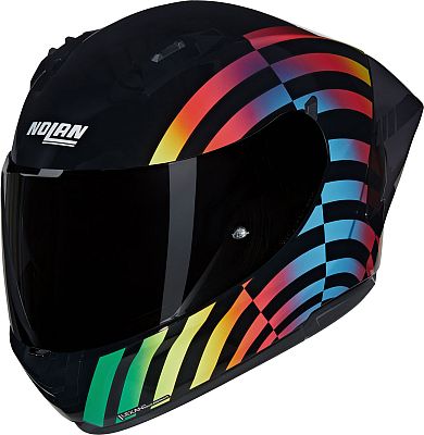 Nolan N60-6 Sport Policromo 343, Integralhelm - Schwarz/Rot/Grün/Blau/Gelb - XXL von Nolan