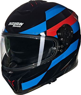 Nolan N80-8 Alfiere 347, Integralhelm - Schwarz/Blau/Rot - XXL von Nolan