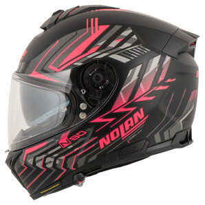 Nolan N80-8 Turbolence n-com Integralhelm Matt Schwarz Pink Nolan N80-8 Turbolence n-com Integralhelm Matt Schwarz Pink von Nolan
