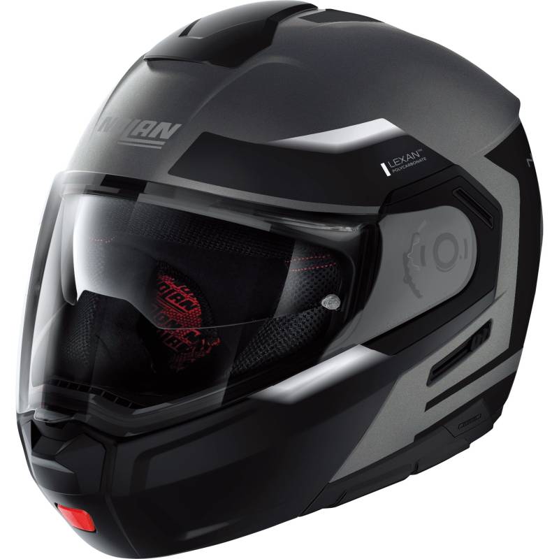 Nolan N90-3 n-com Reflector silber #34 XS von Nolan