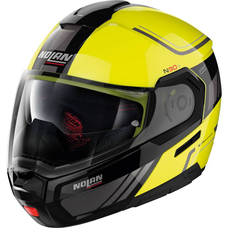 Nolan N90-3 n-com Voyager Yellow Graphic #18 XS von Nolan