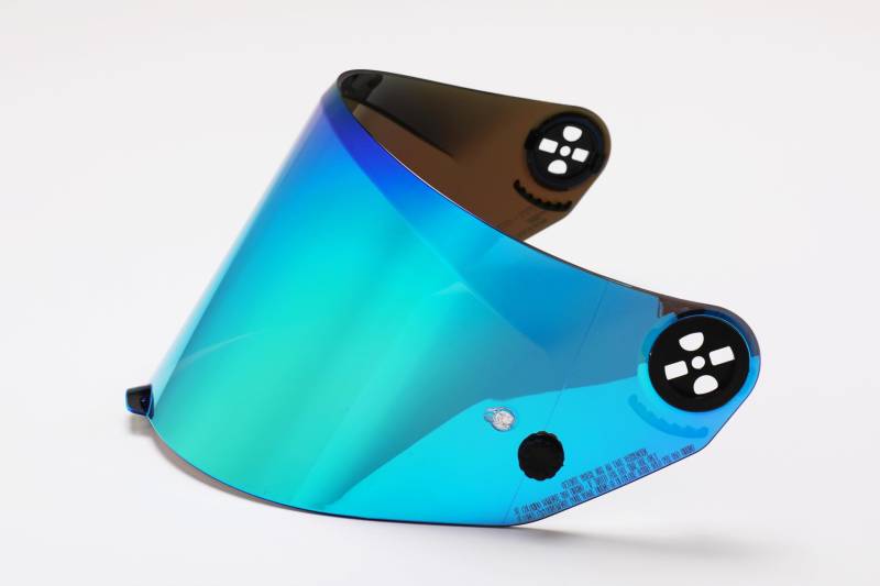 Nolan Visier für X-804 RS Ultra Carbon cosmic iridium blau von Nolan